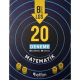 Netfen 8.Sınıf LGS Matematik Yeni Kapaklı 20 Deneme