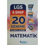 Netfen Yayınları 8. Sınıf Lgs Matematik 20'li Deneme
