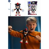 Netflix Sonic Prime Monster Flex Yumuşak Esnek Uzayan Strech Figür Shadow - 14 cm
