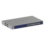 Netgear 28 Bağlantı Noktalı Gigabit Ethernet Akıllı Anahtar (Gs728txv3) Yönetilen, 24 1G, 4 10G Sfp+, İsteğe Bağlı Insight Cloud Yönetimi,
