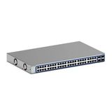 Netgear 48 Bağlantı Noktalı Gigabit Ethernet Akıllı Anahtar (Gs748t): Yönetilen, 1 Yıllık Insight Cloud Management İle İsteğe Bağlı, 2 1G Sfp Ve 2 1G Kombo, Masaüstü Veya Raf Montajlı