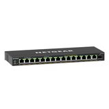 Netgear Gs316epp Anahtar 16 Bağlantı Noktalı Gigabit Ethernet Lan Poe Anahtarı Plus (15X Poe+ 231W Ve 1X Sfp İle, Igmp Gözetleme İle Yönetilen Ağ Anahtarı, Qos, Vlan, Fansız), Siyah