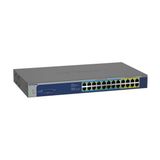 Netgear Gs524up 24 Bağlantı Noktalı Gigabit Ethernet Lan Ultra60-Poe Anahtarı (8X Poe+ Ve 16X Poe++ 480W, Tak Ve Çalıştır, Masaüstü Veya 19