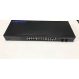 Netlink Ntl24Gsfpsw 24Port Gigabit 2Sfp Port Metal Kasa Switch