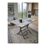 Netoc MDF 6 Kişilik Çok Amaçlı Masa 115X70 Mutfak Masası Montajsız