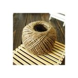 netodak Naturel Doğal Jüt İp Hasır İp Süsleme İpi 100 gr-100 metre (2mm Kalınlık) (5 Adet)
