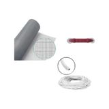 Netpen 3'Lü Sineklik Seti 1000X80 Cm Tül, 28 Mt. Beyaz Conta, Fitil Çekme Aparatı 1000X80 Cm