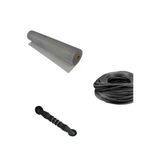 Netpen Fiberglass 100×500 Sineklik Teli + Sıkıştırma Aparatı + 20 m Siyah Fitil