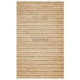 Netra Koleksiyonu Jüt İle Üretilen El Dokuma Sisal Kilim 1152 Natural Xw