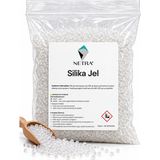 Netra Silikajel - Rutubet ve Küf Önleyici Kurutucu Silikajel Beyaz Nem Alıcı 5 kg - Dökme - 3D Filament - Çiçek Kurutma - Epoksi Kurutma -