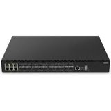 Nets Shop Nets NS2100-24GS8CT4MX Layer 2+ 36 Portlu Yönetilebilir Fiber Optik Switch (24XSFP, 8XRJ45, 4X10G Sfp+)