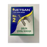 Netsan No 2 100 Adet Çivili Kroşe