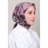 Netsis Lux Soft Pamuklu Eşarp 4040-425 - Desenli