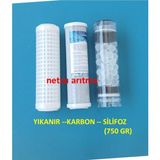 netsu arıtma 10 İnç,Daire,Bina Ana Girişi Su Arıtma Filtre, Kireç Giderici 3 Lü Yedek Filtresi