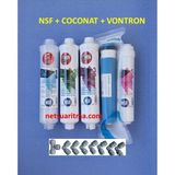 netsu arıtma- NSF-COCONAT-VONTRON- Kapalı Kasa 5 li Su Arıtma Filitre Seti,