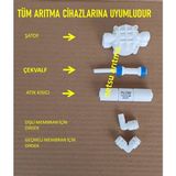 netsu arıtma-Tüm Su Arıtma Cihazına Uyumlu, Yedek Parça, Yenileme Kiti, Dörtyollu, Çekvalf, Atık kısıcı, dirsekler