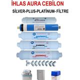 Netsu -Vontron Membranlı, 5 li Su Arıtma Filtre Seti, İhlas Aura Cebilon-Silver-Plus-Platinum Filtre seti