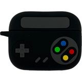 Nettech Apple Airpods 3.nesil Uyumlu Airpods Gaming Arka Koruma Kılıf - Siyah