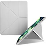 Nettech Apple iPad 10 Nesil 10.9 2022 Uyumlu Flip Prizma Seri Kapaklı Kılıf - Gri
