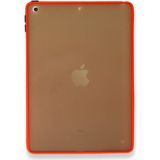 Nettech Apple iPad Air 2 Uyumlu Montreal Seri Silikon Kılıf - Kırmızı