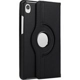Nettech Lenovo Tab M8 TB-8505 Uyumlu 3 Kameralı Döner Standlı Kapaklı Kılıf - Siyah