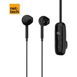 Nettech NT-BTH23 Boyun Asmalı Mıknatıslı Bluetooth Kulaklık (Siyah)