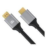 Nettech NT-HD02 3 mt Siyah 4K İp Örgü HDMI Kablo