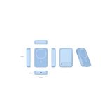 Nettech NT-PW32 15W + 20W PD 10000 mAh Mavi Mag Safe Powerbank