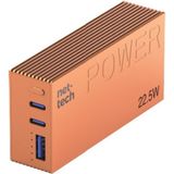Nettech NT-PW43 22.5W 10000 Mah Taşınabilir Powerbank - Turuncu