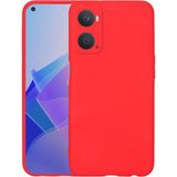 Nettech Oppo A96 Uyumlu Trend Seri Arka Koruma Kılıf - Kırmızı