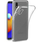 Nettech Samsung Galaxy A01 Core Uyumlu Lüx Seri Kamera Korumalı Silikon Kılıf - Şeffaf