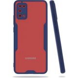 Nettech Samsung Galaxy A02s Uyumlu Platin Seri Arka Koruma Kılıf - Lacivert