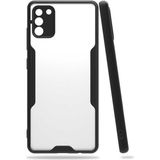 Nettech Samsung Galaxy A02s Uyumlu Platin Seri Arka Koruma Kılıf - Siyah