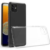 Nettech Samsung Galaxy A05 Uyumlu Lüx Seri Kamera Korumalı Arka Koruma Kılıf - Şeffaf