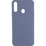 Nettech Samsung Galaxy A20S Uyumlu Nano Arka Koruma Kılıf - Füme