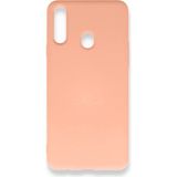 Nettech Samsung Galaxy A20s Uyumlu Nano Arka Koruma Kılıf - Pembe
