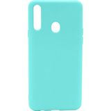 Nettech Samsung Galaxy A20S Uyumlu Nano Arka Koruma Kılıf - Turkuaz