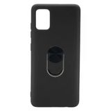 Nettech Samsung Galaxy A71 Uyumlu Leather Ring Nano Arka Koruma Kılıf Nt-82930