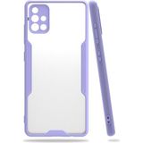 Nettech Samsung Galaxy A71 Uyumlu Platin Seri Arka Koruma Kılıf - Lila