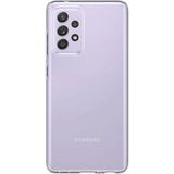 Nettech Samsung Galaxy A72 Uyumlu Lüx Seri Kamera Korumalı Silikon Kılıf - Şeffaf