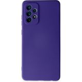 Nettech Samsung Galaxy A72 Uyumlu Nano Arka Koruma Kılıf - Lila