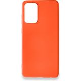 Nettech Samsung Galaxy A72 Uyumlu Nano Arka Koruma Kılıf - Turuncu