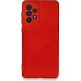 Nettech Samsung Galaxy A73 5g Uyumlu Nano Arka Koruma Kılıf - Kırmızı