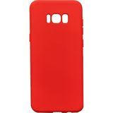Nettech Samsung Galaxy G955 S8 Plus Uyumlu Nano Arka Koruma Kılıf - Galaxy S8 Plus - Kırmızı