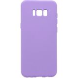 Nettech Samsung Galaxy G955 S8 Plus Uyumlu Nano Arka Koruma Kılıf - Galaxy S8 Plus - Mor