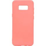Nettech Samsung Galaxy G955 S8 Plus Uyumlu Nano Arka Koruma Kılıf - Galaxy S8 Plus - Pembe