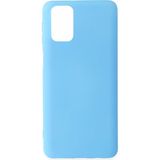 Nettech Samsung Galaxy M31S Uyumlu Nano Arka Koruma Kılıf - Mavi