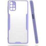Nettech Samsung Galaxy M31s Uyumlu Platin Seri Arka Koruma Kılıf - Lila