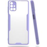 Nettech Samsung Galaxy M51 Uyumlu Platin Seri Arka Koruma Kılıf - Lila
