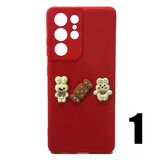 Nettech Samsung Galaxy S21 Ultra Uyumlu Maskot Seri Arka Koruma Kılıf NT-106201